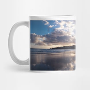 Sunrise Reflections on Byron Bay Beach Mug